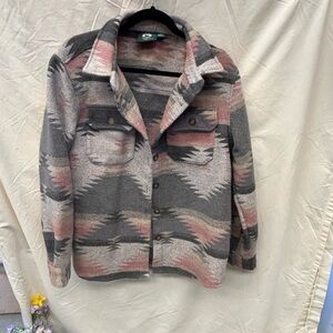 Women's Multicolor Pea Coat